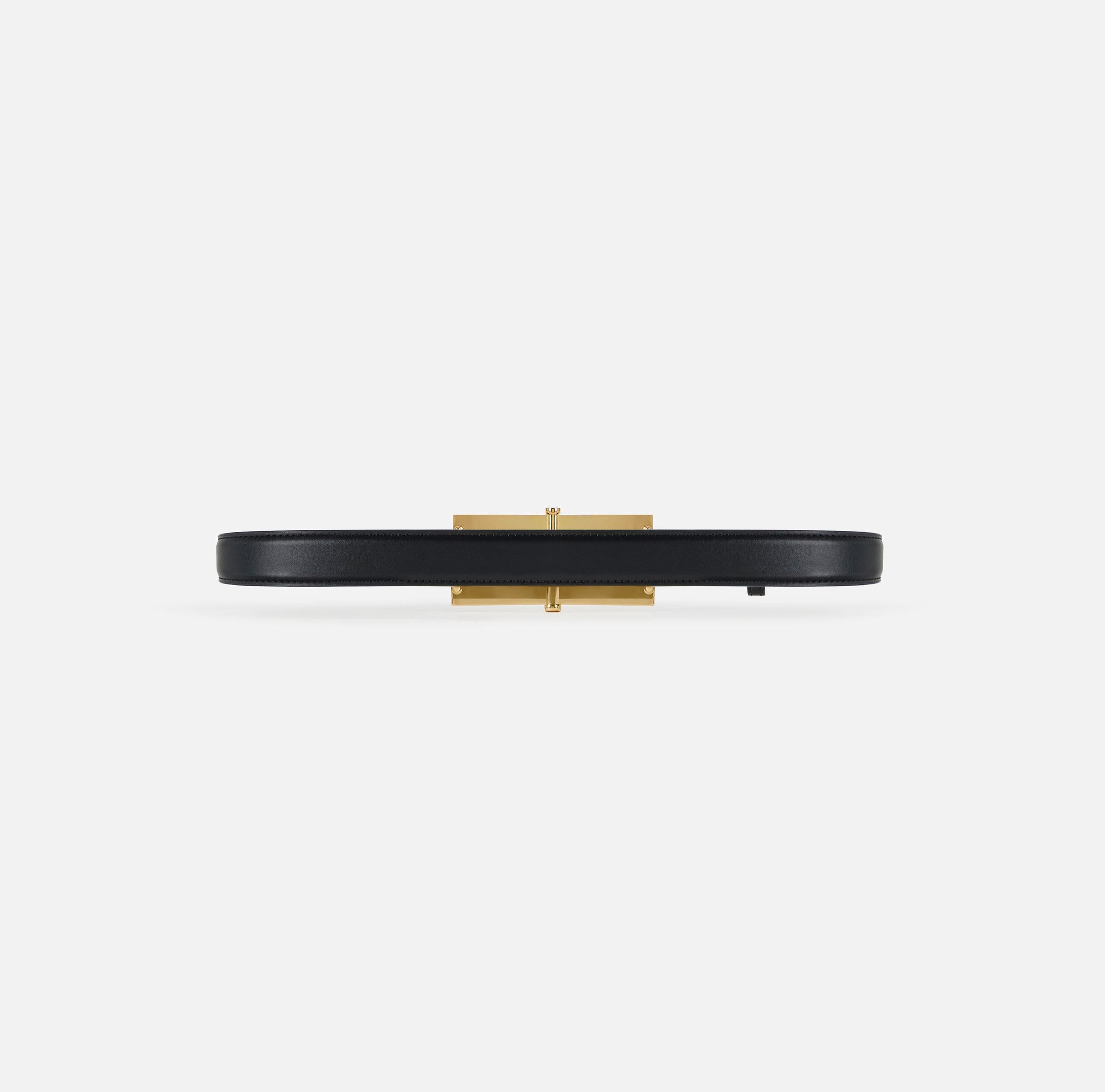 Cintura con fibbia logo CT57S57E2 110 ELISABETTA FRANCHI Nero 