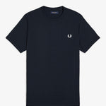 T-Shirt manica corta M3519 608 FRED PERRY Navy 