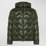 Piumino con cappuccio PEU5581 01181950 669 PEUTEREY Green 