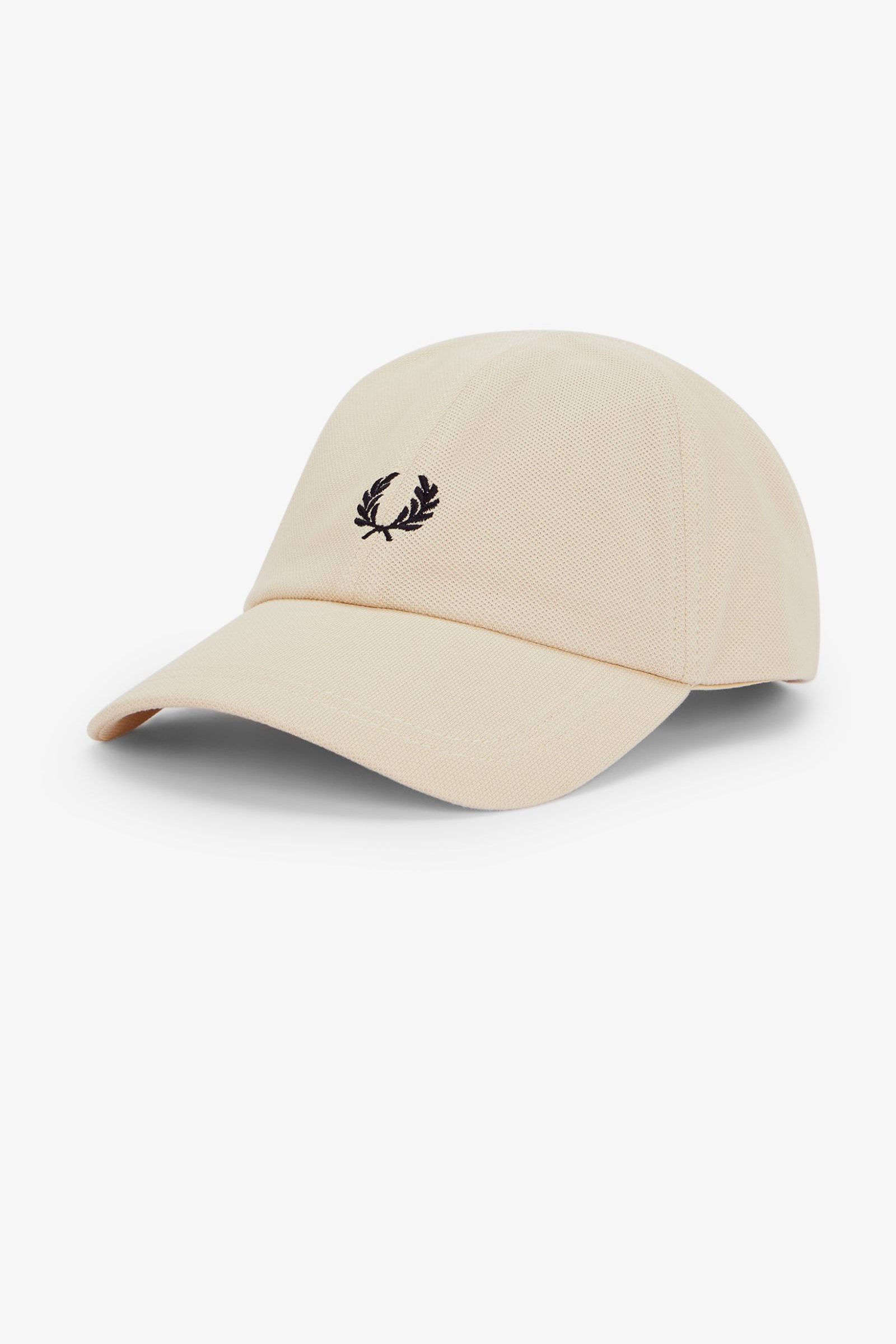 Cappellino classico in piqué HW2295 V54 FRED PERRY Oatmeal/black 