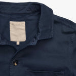 Giacca camicia in cotone CFWOOS2042MRUT5262 3989 WOOLRICH Melton blue 