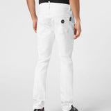 Jeans slim fit MDT4096 PDE004N 01W PHILIPP PLEIN White dream 