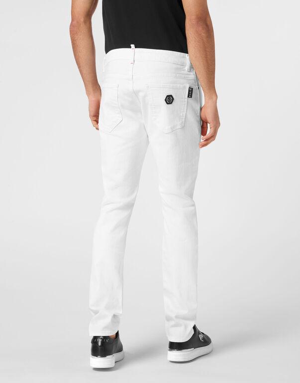 Jeans slim fit MDT4096 PDE004N 01W PHILIPP PLEIN White dream 