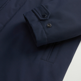 Giaccone con cappuccio CFWOOU0928MRUT3339 3989 WOOLRICH Melton blue 