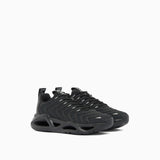 Sneaker con tomaia in mes 7X000303 AF18441 MZ547 EA7 Black 