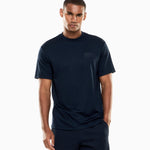 T-shirt Lux Identity in jersey di misto modal 7M001357 AF13862 UB102 EA7 Blu 