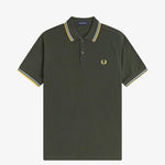 Polo manica corta M3600 05B FRED PERRY Hntngr/lgic/lmnb 