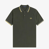 Polo manica corta M3600 05B FRED PERRY Hntngr/lgic/lmnb 