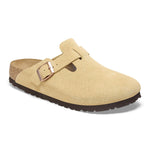 Ciabatta in pelle scamosciata BOSTON 1026164 CREAM BIRKENSTOCK Cream 