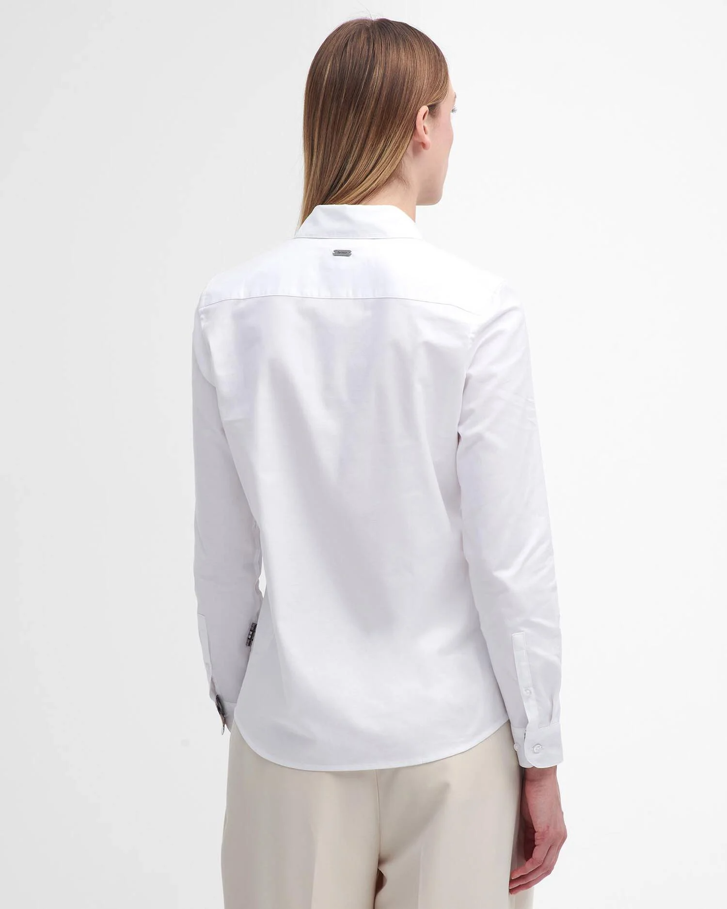 Camicia in cotone oxford LSH1409 LSH WH33 BARBOUR White/hessian tartan 