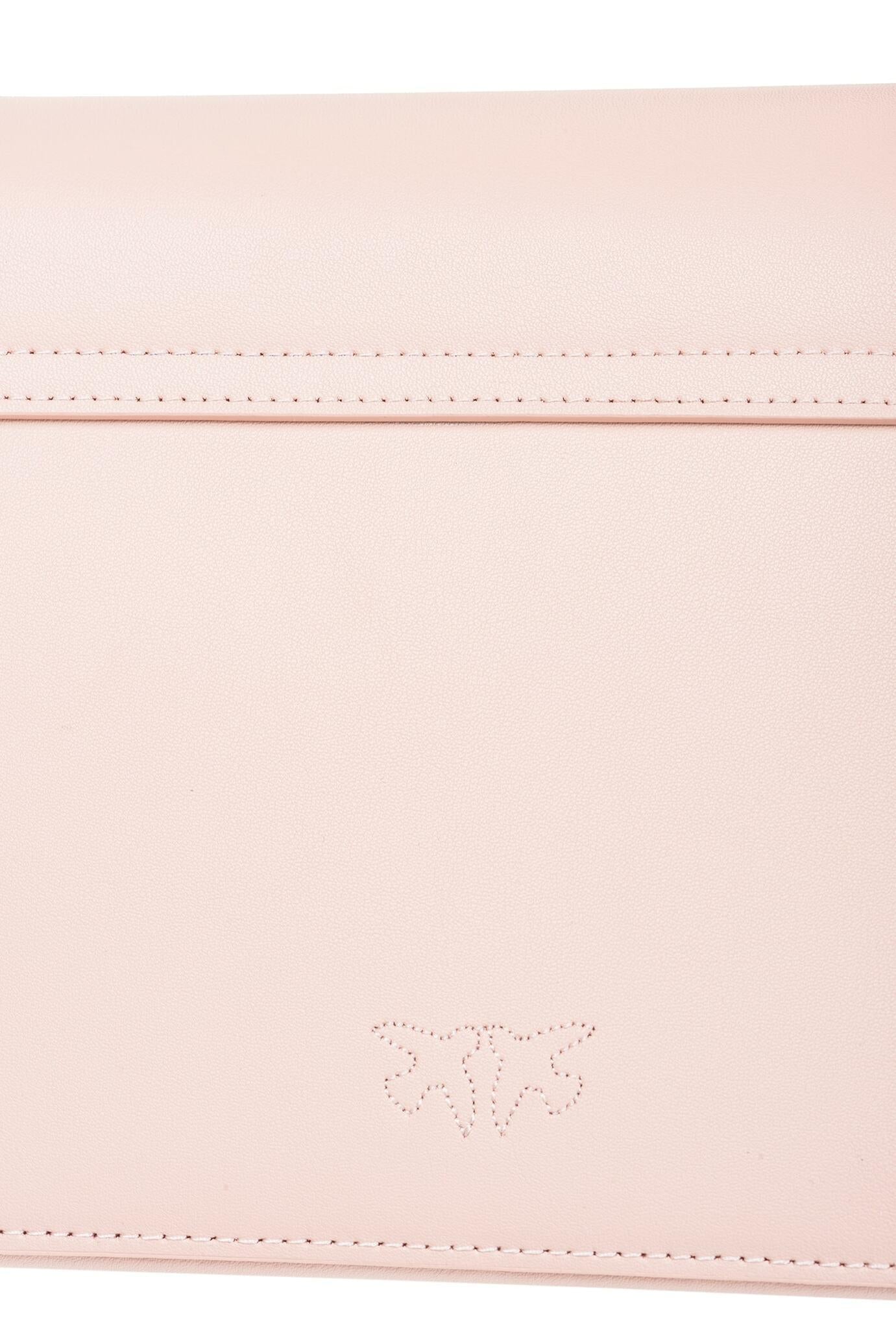 Borsa a tracolla Love Click Exagon 100073A0F1 O81Q PINKO Cipria 