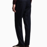 Pantalone in twill di lana stretch EM003669 AF18507 UB118 EMPORIO ARMANI Blue navy 
