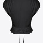 Top incrociato in jersey 102270A1C4 Z99 PINKO Black 