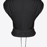 Top incrociato in jersey 102270A1C4 Z99 PINKO Black 