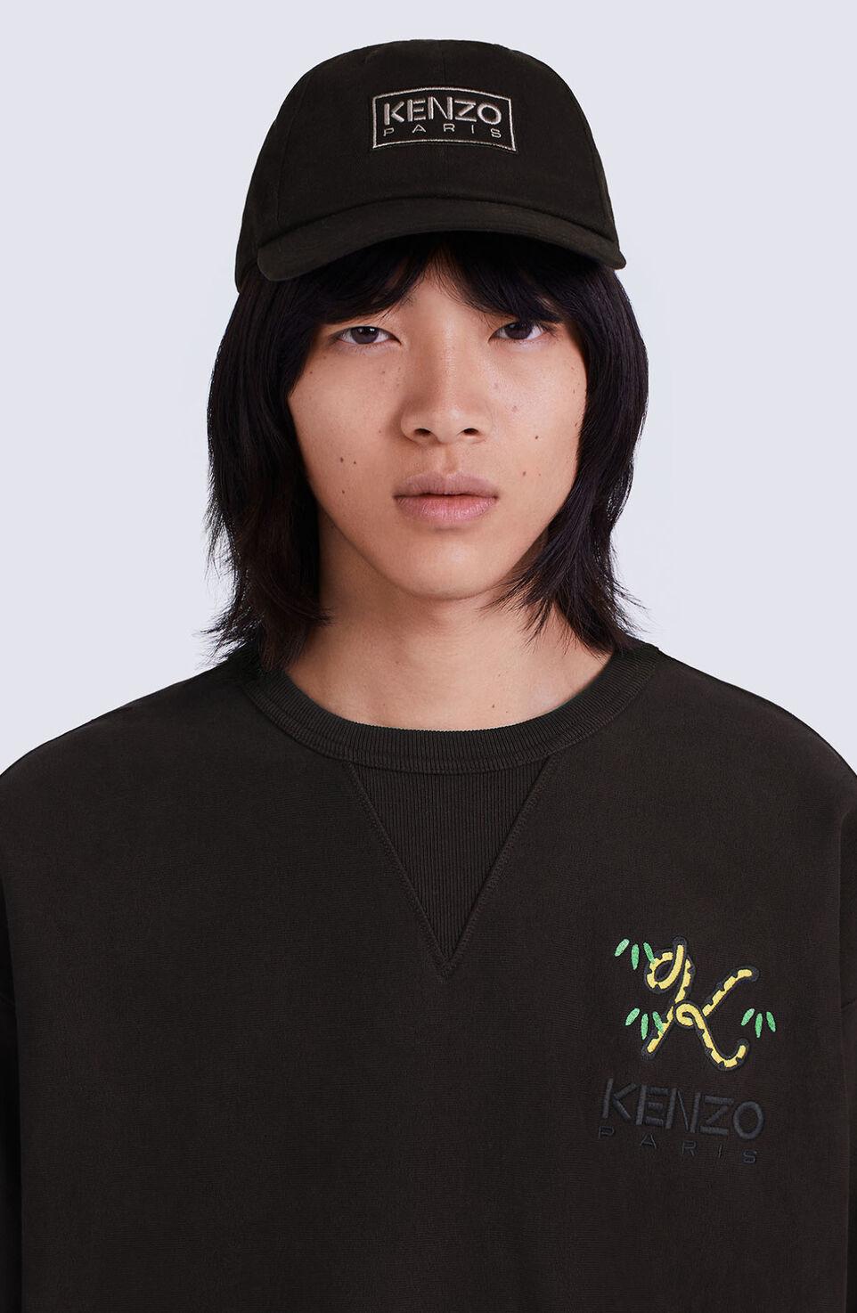 Felpa girocollo Tiger tail FC65SW4214ME 99J KENZO Black 