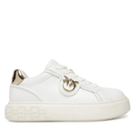 Sneaker in pelle e gomma SS0041P087 Z1B PINKO White 