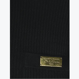 Cardigan in maglia a micro-trecce MK88B61E2 110 ELISABETTA FRANCHI Nero 