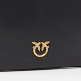 Borsa in pelle 100455A0F1 Z99Q PINKO Nero-antique gold 