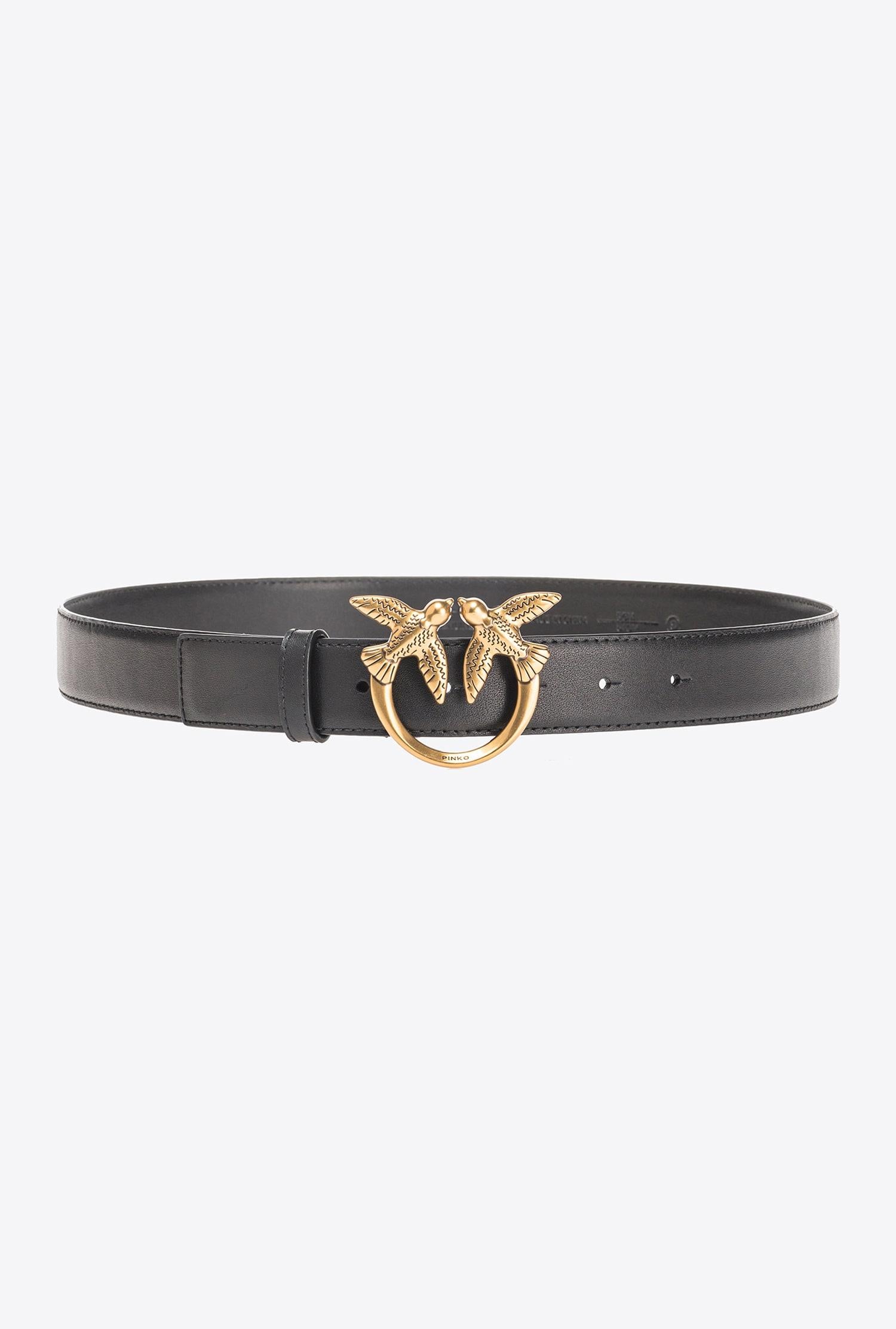 Cintura in pelle 100125A0F1 Z99Q PINKO Black 