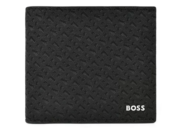 Portafoglio logato 50563888 10280087 01 002 BOSS Black 