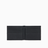 Portafoglio e portacarte in pelle rigenerata saffiano Y4R237 Y138E 81072 EMPORIO ARMANI Black 