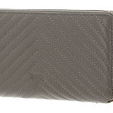 Portafoglio in nappa chevron 100250A0GK I68Q PINKO Noce-antique gold 