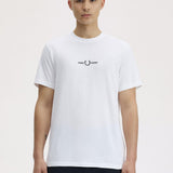 T-Shirt manica corta M4580 100 FRED PERRY White 
