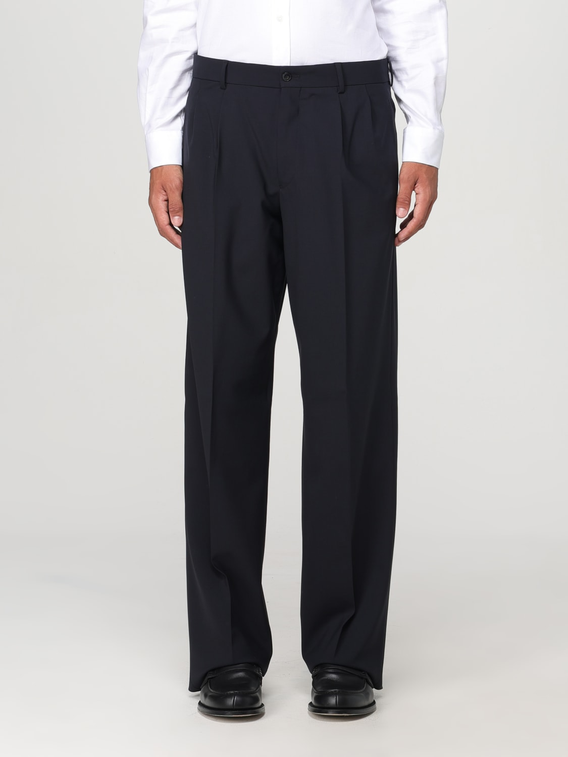 Abito doppiopetto in lana stretch EM000141 TE10404 UB109 EMPORIO ARMANI Dark navy 