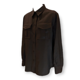 Camicia con tasche RAISAD381088 008 P.A.R.O.S.H. Marrone 