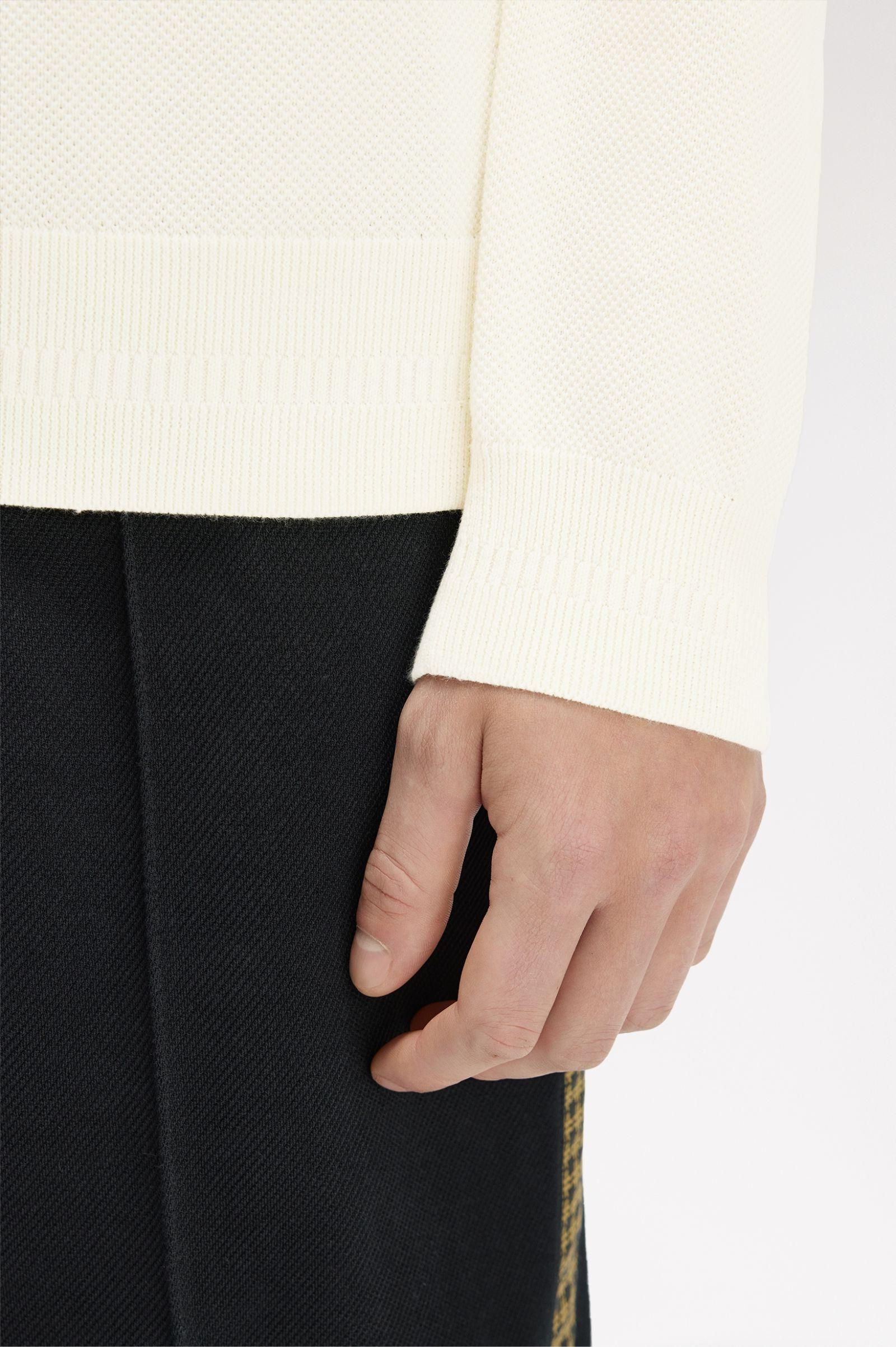 Maglione in piqué K1309 560 FRED PERRY Ecru 