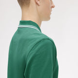 Polo manica corta M3600 81B FRED PERRY Sptgrn/ltic/ltic 