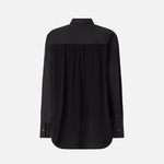 Camicia in popeline e crêpe 105434A2TG Z99 PINKO Nero 