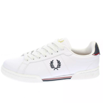 Sneaker in pelle e gomma B6311 567 FRED PERRY White/navy 
