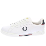 Sneaker in pelle e gomma B6311 567 FRED PERRY White/navy 