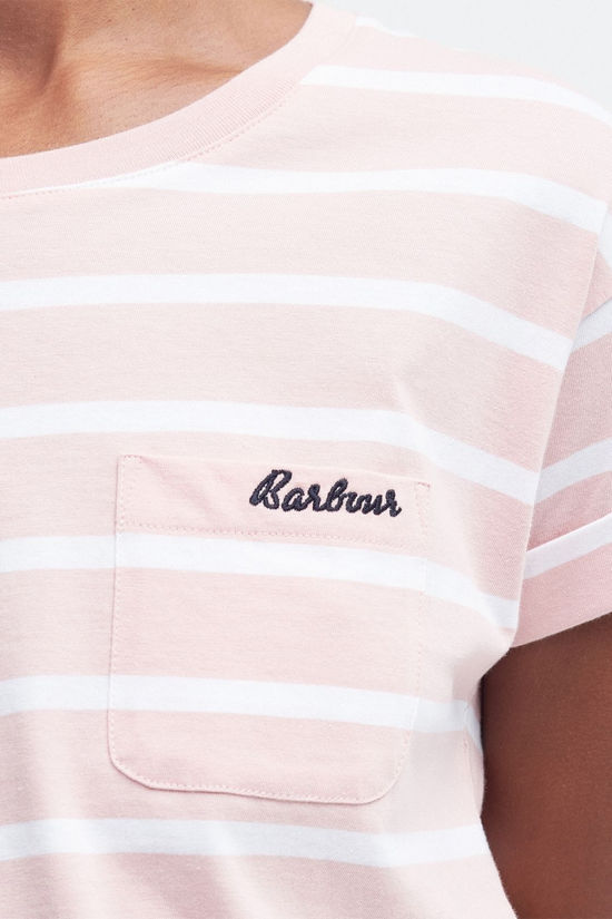 T-Shirt manica corta con tasca LTS0670 LTS PI35 BARBOUR Primrose prink 