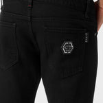 Jeans elasticizzato MDT3978 PDE004N 02JB PHILIPP PLEIN Jet black 