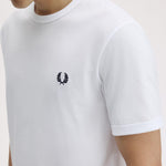 T-Shirt manica corta M3519 100 FRED PERRY White 