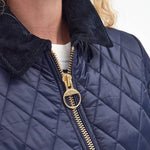 Giacca trapuntata dalla vestibilità aderente LQU1765 LQU NY71 BARBOUR Blue 