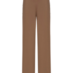 Pantalone con banda laterale logata KP74S61E2 727 ELISABETTA FRANCHI Argilla/burro 