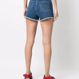 Shorts in denim FC52DS2116EA 76 KENZO Navy 
