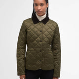 Giacca trapuntata LQU1012 LQU OL51 BARBOUR Olive/pale pink 