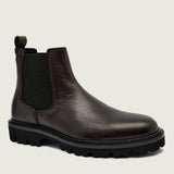 Stivali in pelle 50552573 10266544 01 205 BOSS Dark brown 