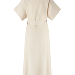 Abito in cotone 106309A2ER C03 PINKO Beige g. maroso 
