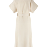 Abito in cotone 106309A2ER C03 PINKO Beige g. maroso 
