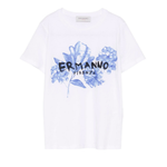 T-Shirt manica corta D46EL049EG5 MFA50 ERMANNO FIRENZE White 
