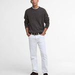 Maglia girocollo in lana MKN1575 MKN BR17 BARBOUR Dark oak 