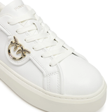 Sneaker in pelle e gomma SS0041P087 Z1B PINKO White 