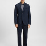 Camicia slim fit in tessuto performance 50533434 10253542 01 404 BOSS Dark blue 