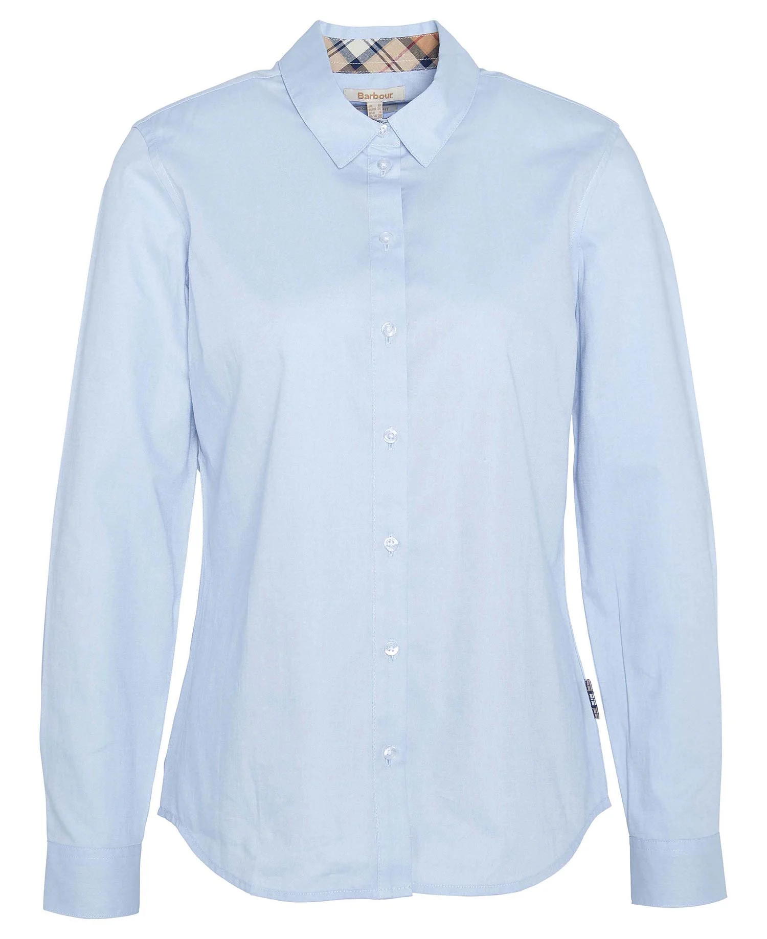 Camicia in cotone oxford LSH1409 LSH BL13 BARBOUR Pale blue/hessian tartan 