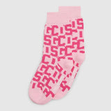 Calze logate AI22W550105 PINK 06 GCDS Pink 